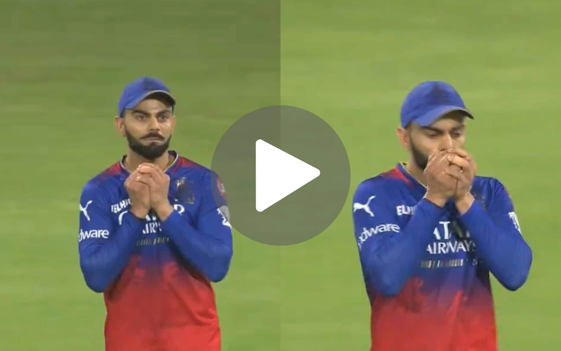 [Watch] ‘Expressionless’ Virat Kohli Kisses The Ball After Green Crushes 'Sloth' Sai Sudharsan